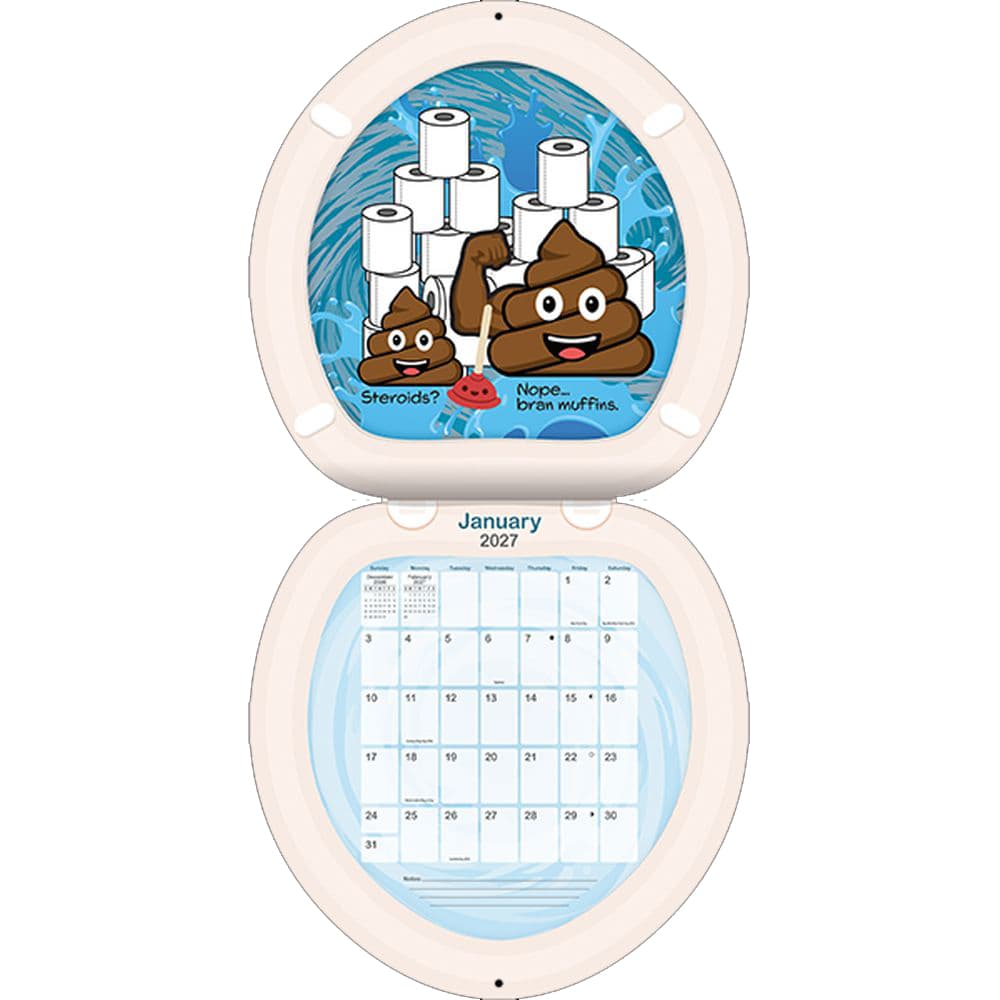 Poo Happens 2027 Wall Calendar Third Alternate Image