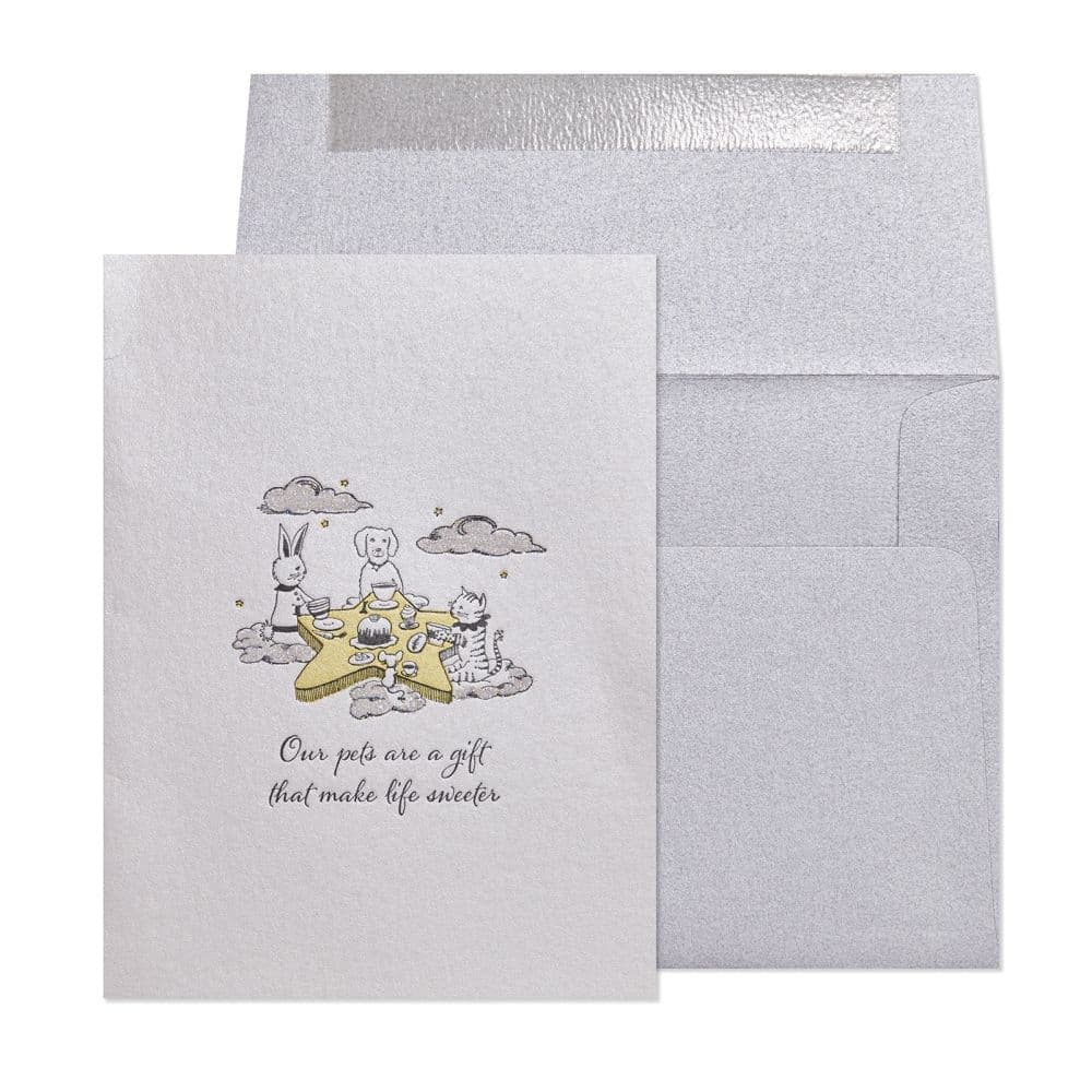 Etched Pet Sympathy Card Main Product Image width="1000" height="1000"