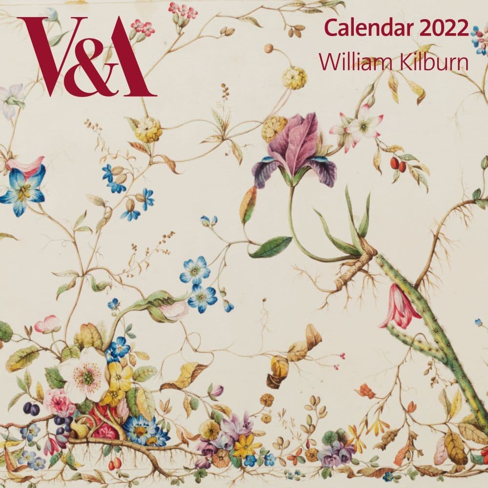 V & A William Kilburn 2022 Wall Calendar