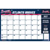 image MLB Atlanta Braves Small 2027 Desk Pad Main Product Image