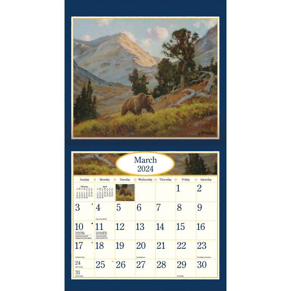 Four Seasons 2024 Wall Calendar Alternate Image 2