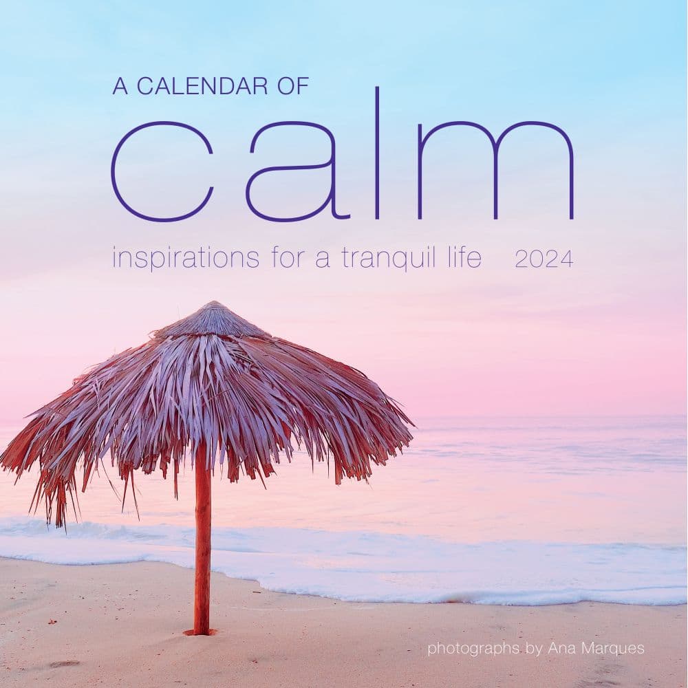 Calm Inspirations 2024 Wall Calendar - Calendars.com