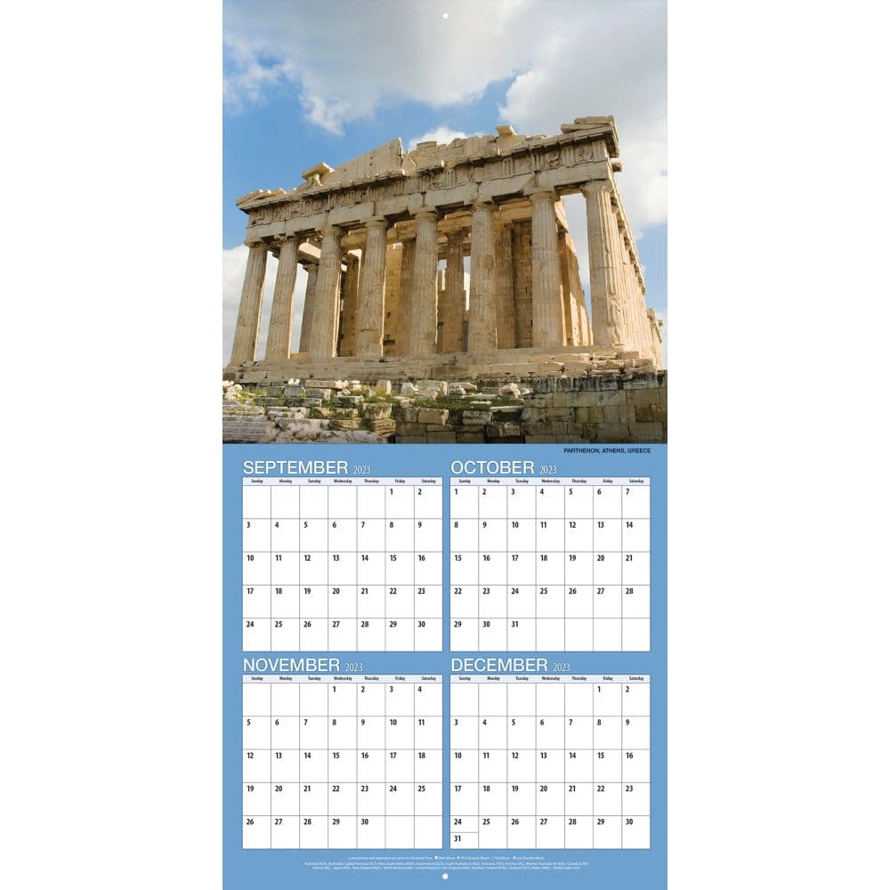 World Wonders 2024 Mini Wall Calendar Third Alternate Image width=&quot;1000&quot; height=&quot;1000&quot;