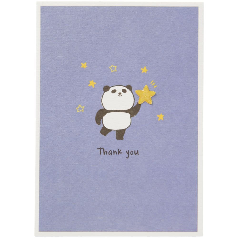 Panda with Flowers Card First Alternate Image width=&quot;1000&quot; height=&quot;1000&quot;