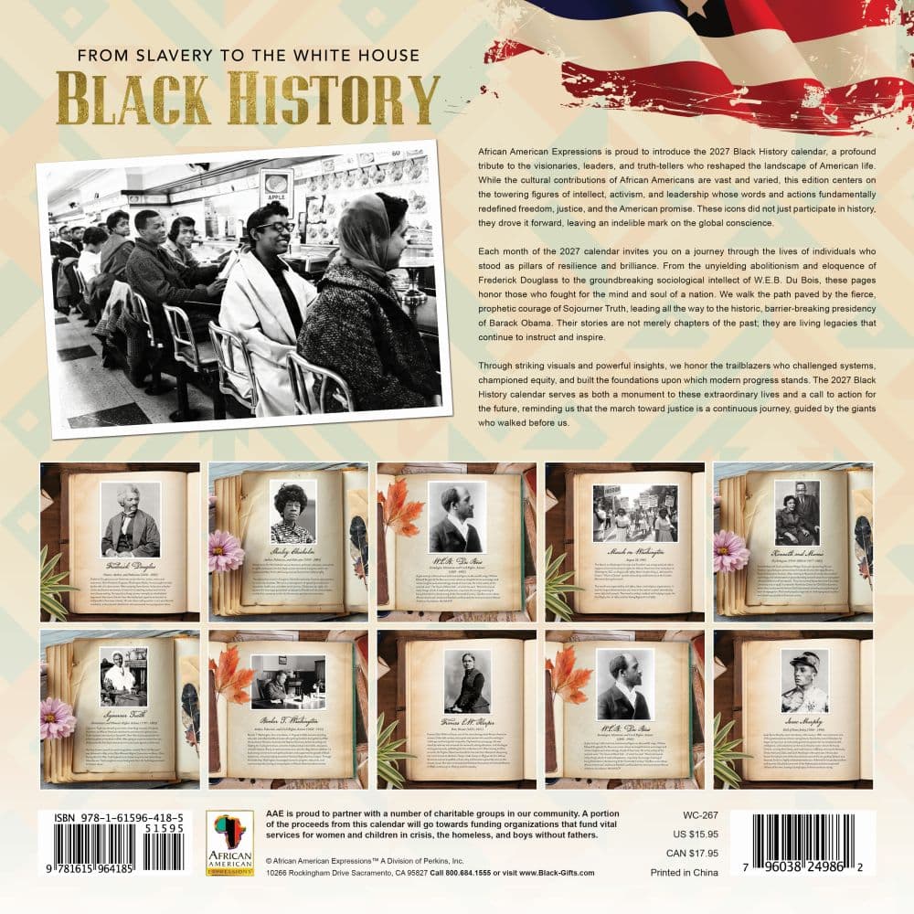 Black History 2027 Wall Calendar First Alternate Image
