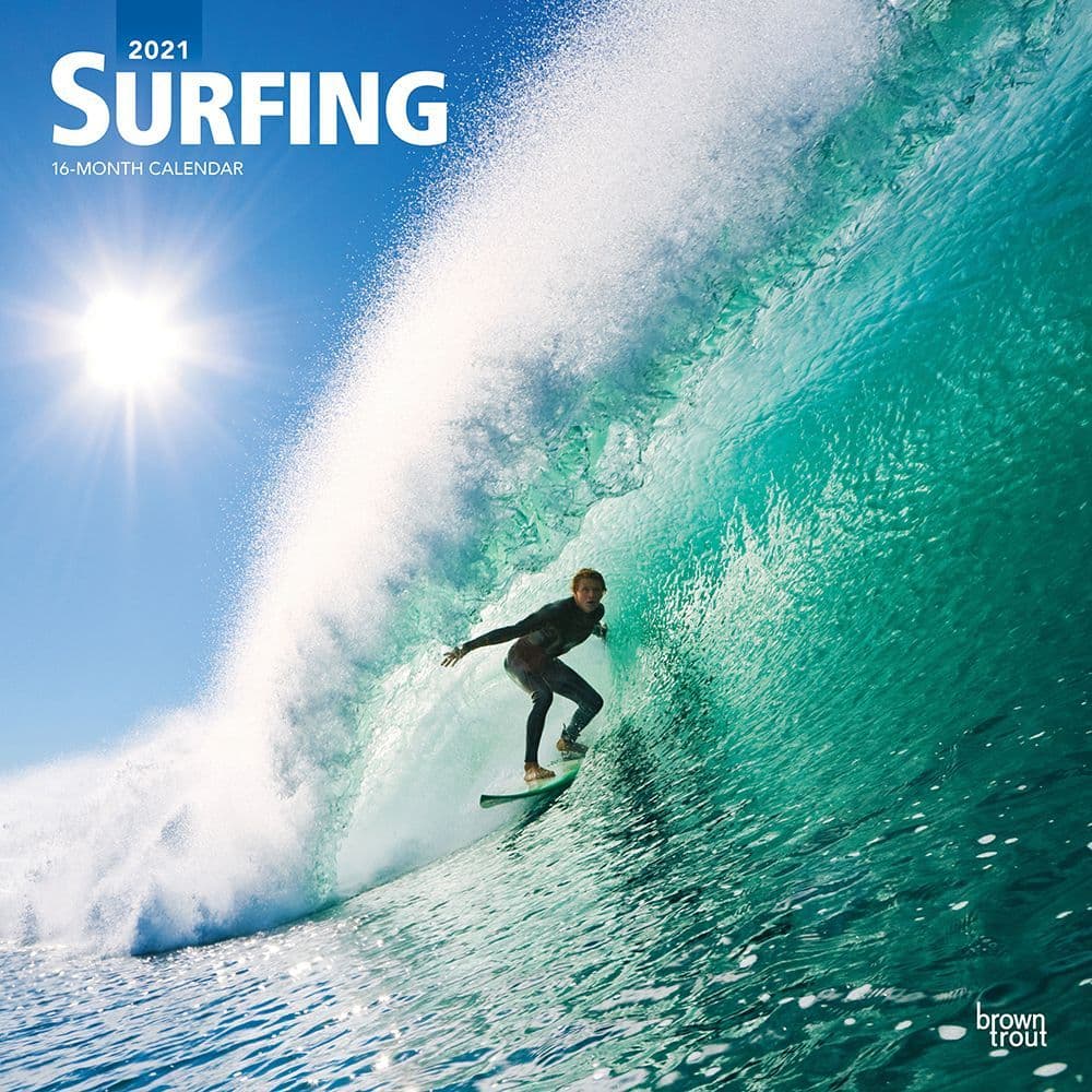 Surfers Wall Calendar