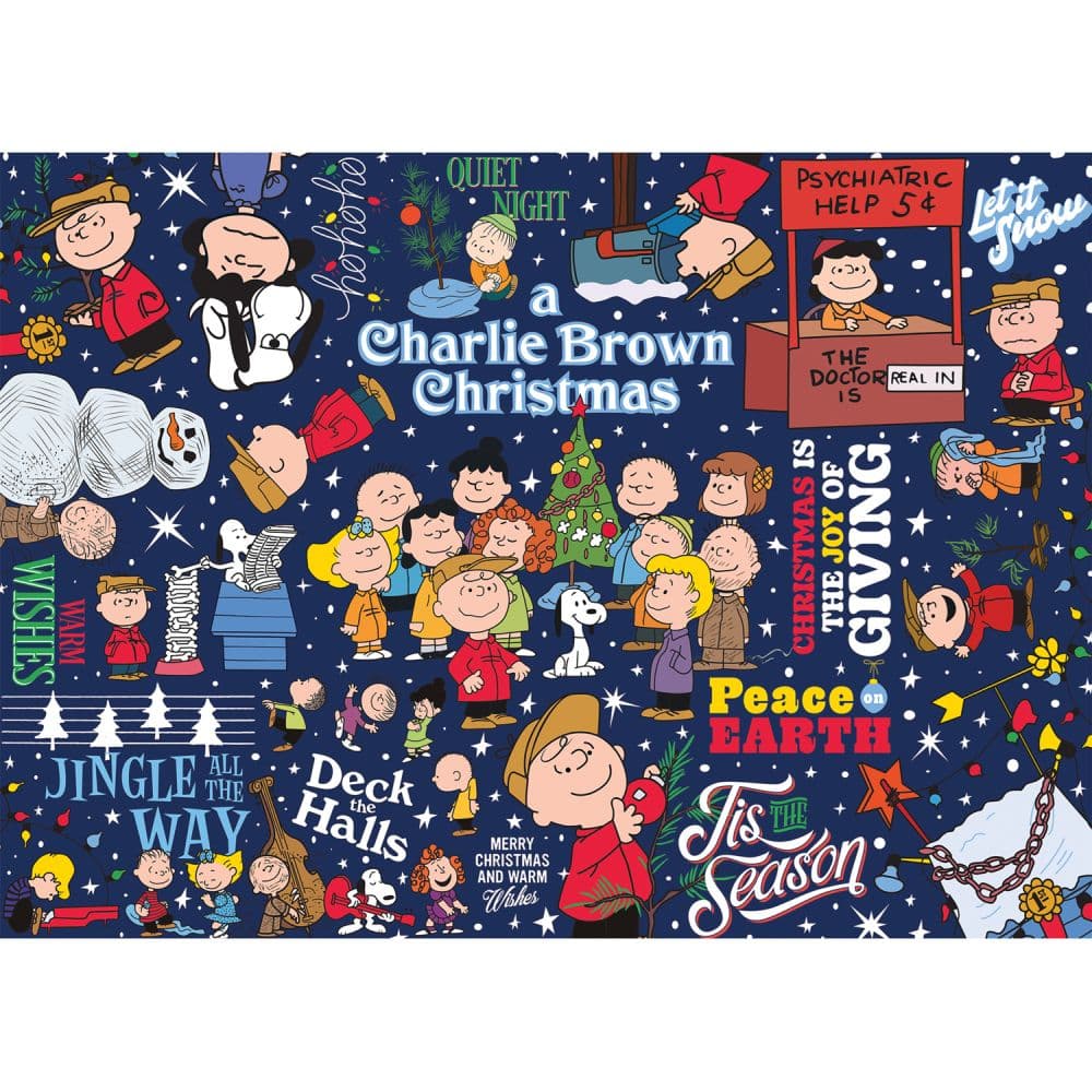 Charlie Brown Tis the Season 1000 Piece Puzzle First Alternate Image
