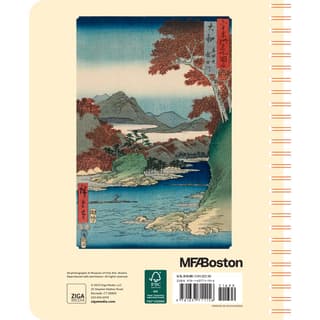 Japanese Art 2023/2024 Big Size Weekly Planner 17 Months