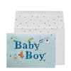 image Clothesline Boy New Baby Card