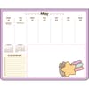 image Pusheen 2025 Weekly Desk Pad Calendar Third Alternate Image width=&quot;1000&quot; height=&quot;1000&quot;