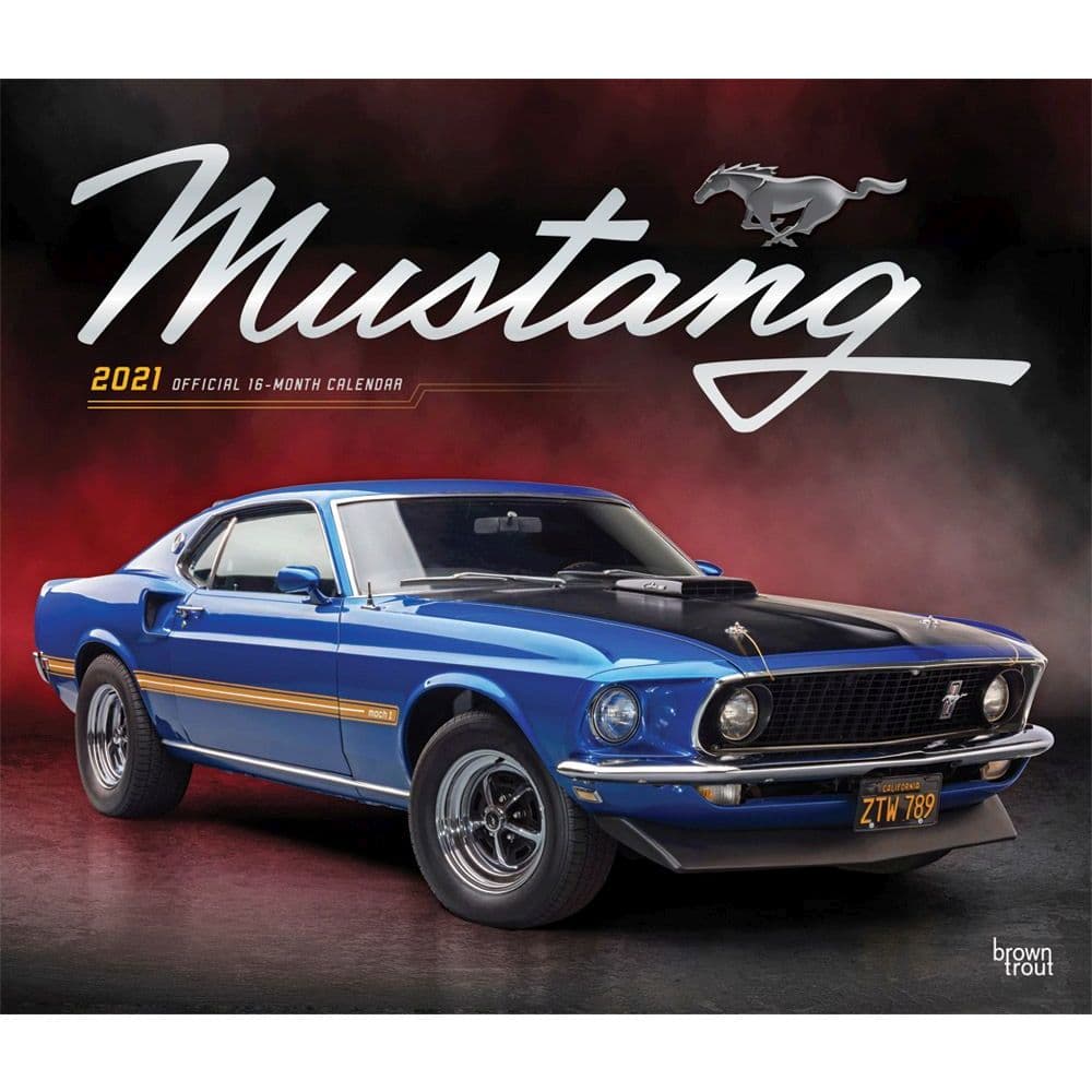Mustang Wall Calendar - Calendars.com