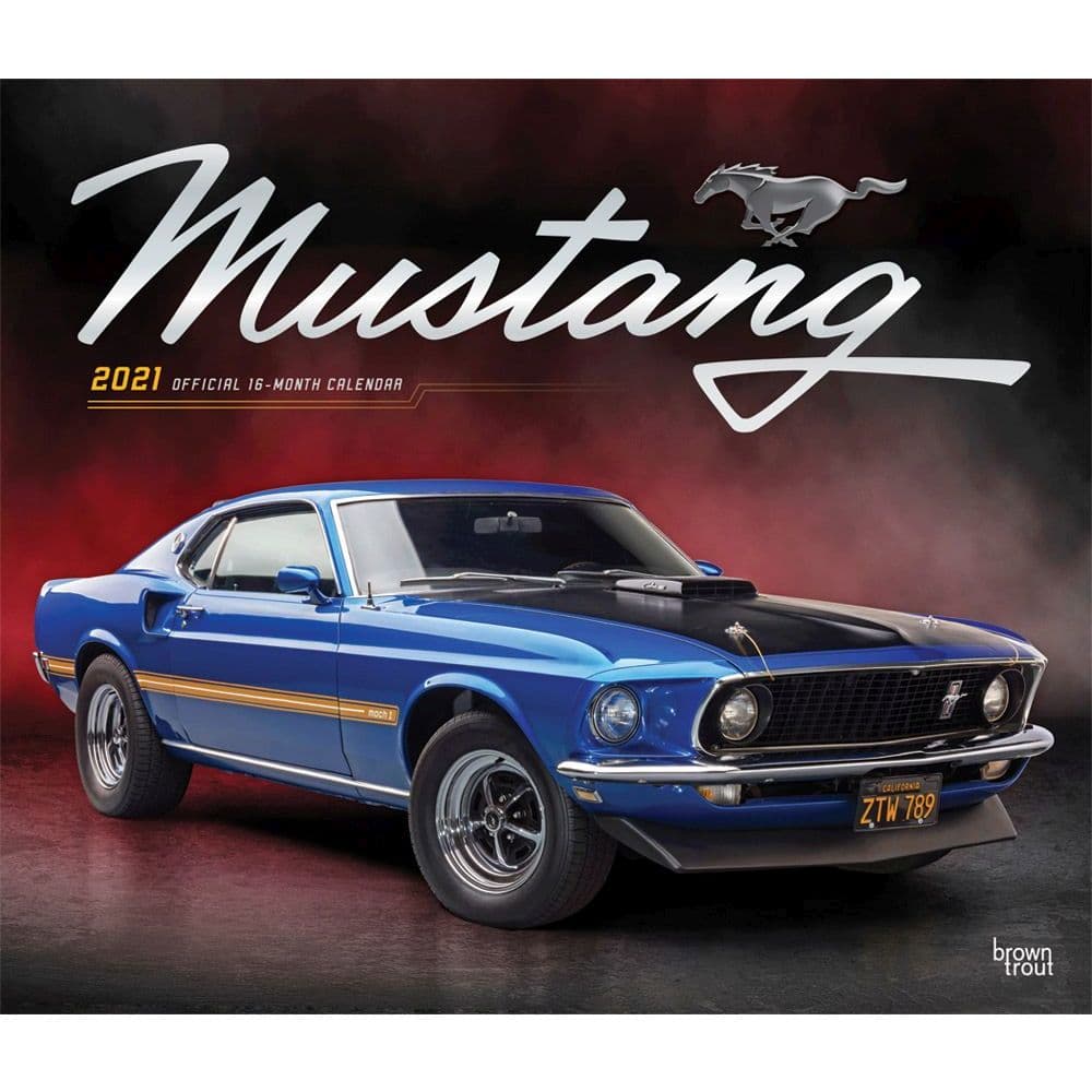 Mustang Wall Calendar