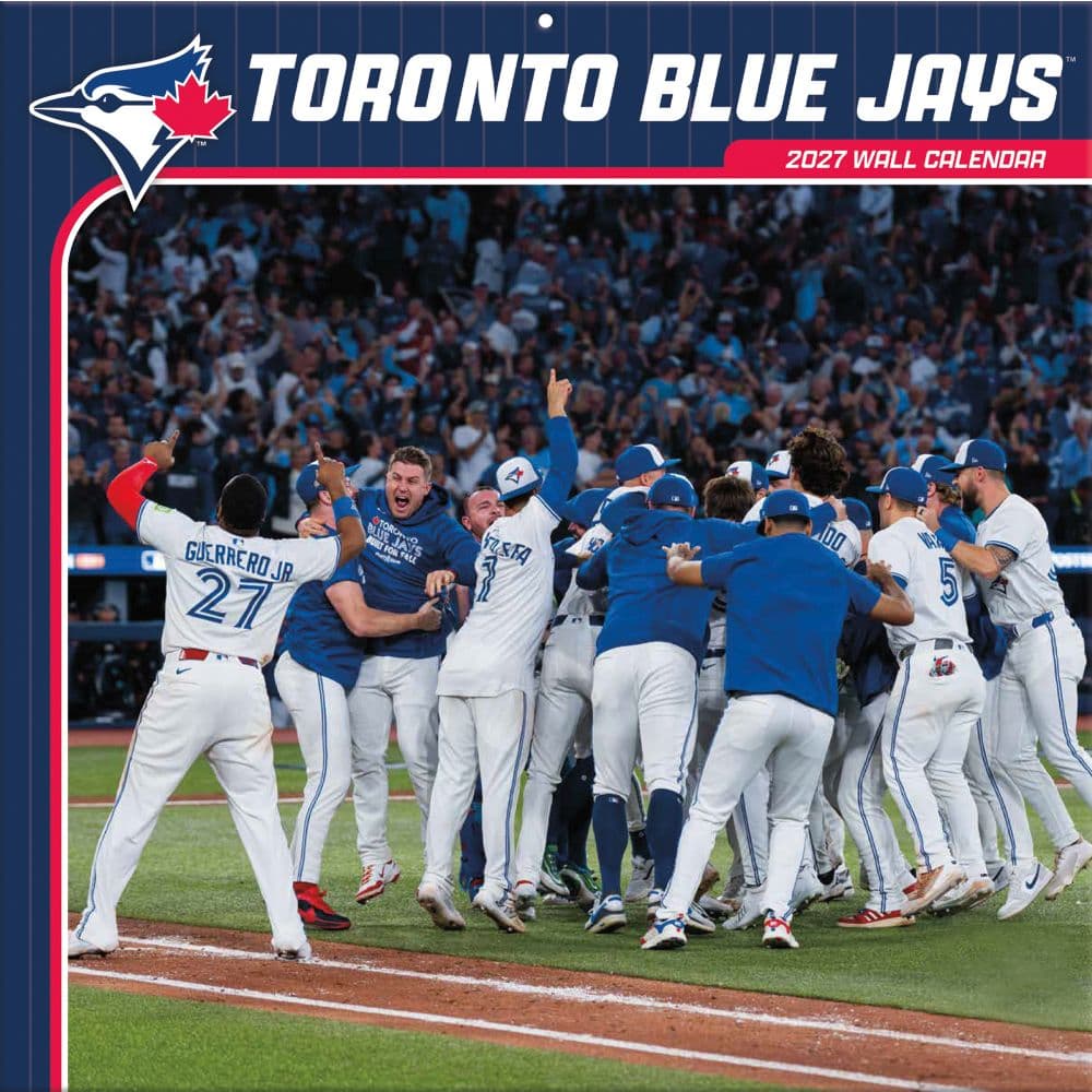 MLB Toronto Blue Jays 2027 Wall Calendar
