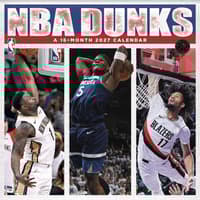 image NBA Dunks 2027 Wall Calendar Main Product Image