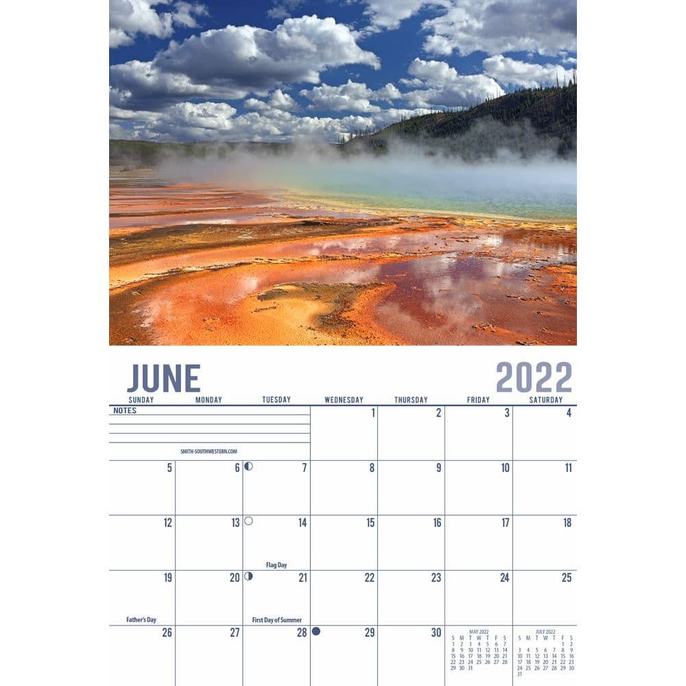 Yellowstone & Grand Teton 2022 Wall Calendar - Calendars.com
