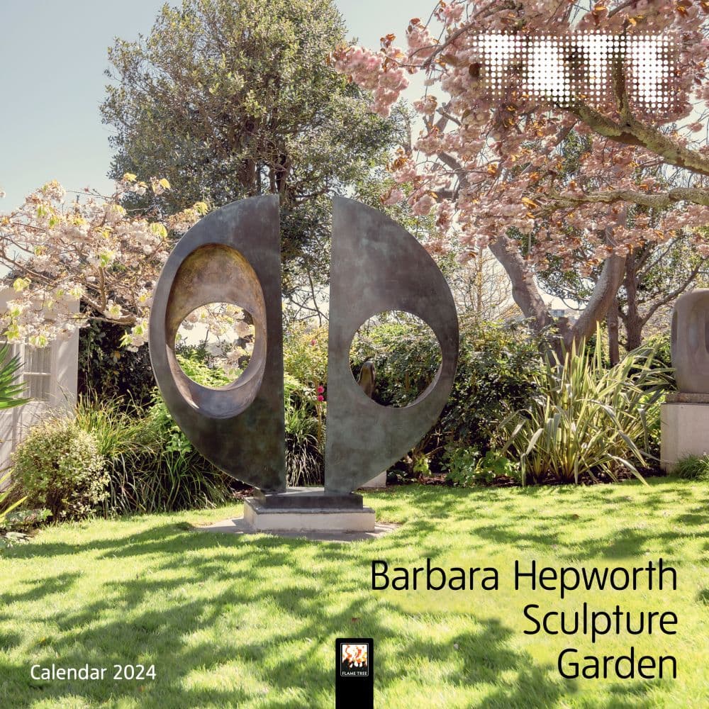 Hepworth Sculpture Garden 2024 Wall Calendar Main Image
