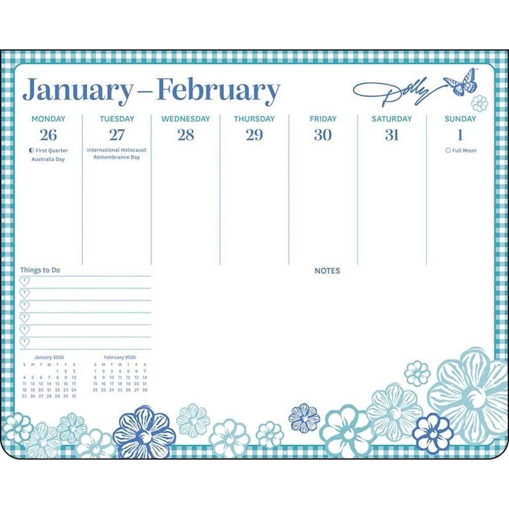 Dolly Parton 2026 Desk Pad Third Alternate Image