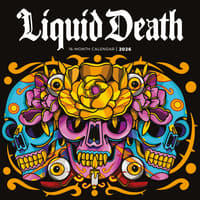 image Liquid Death 2026 Wall Calendar