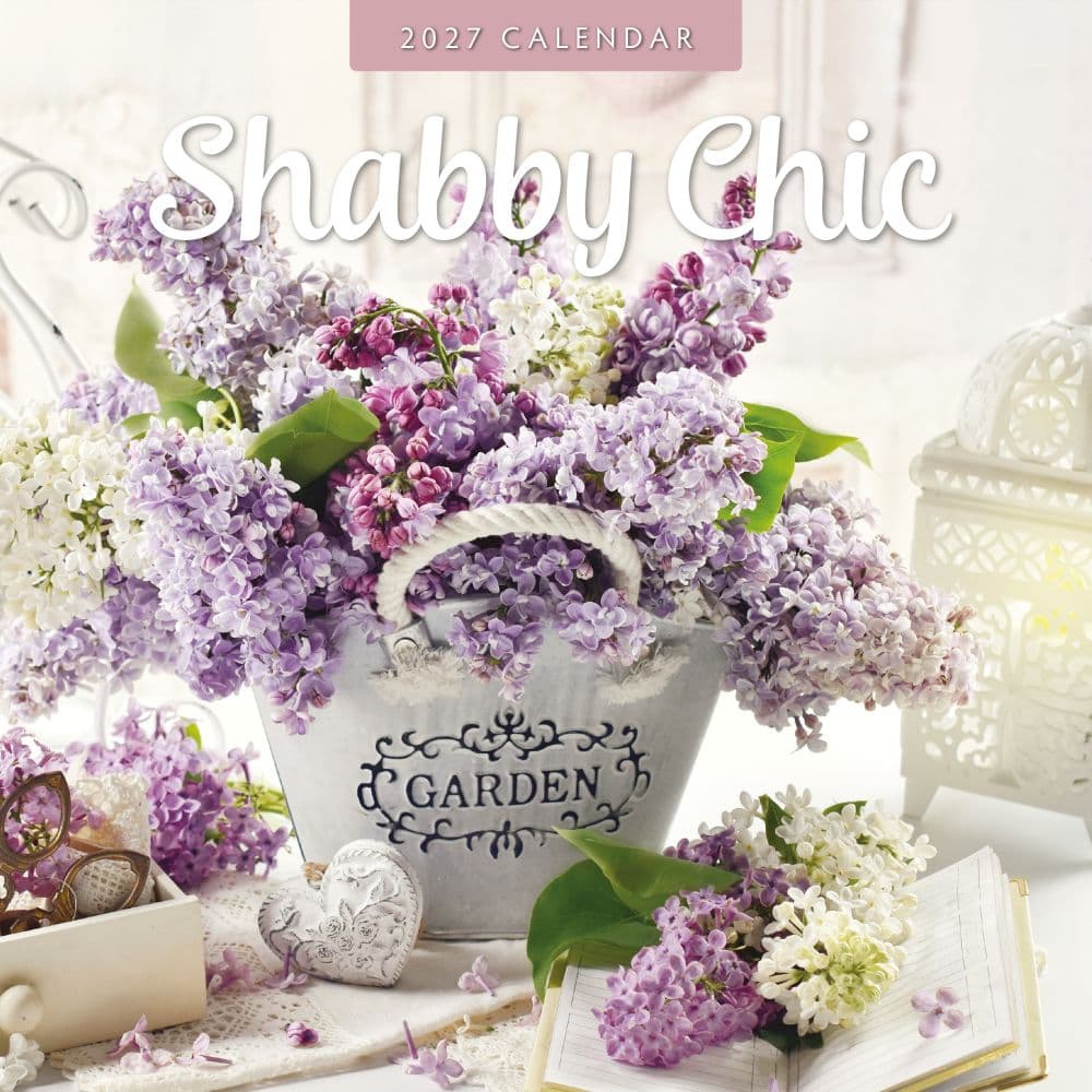 Shabby Chic 2027 Wall Calendar Main Product Image