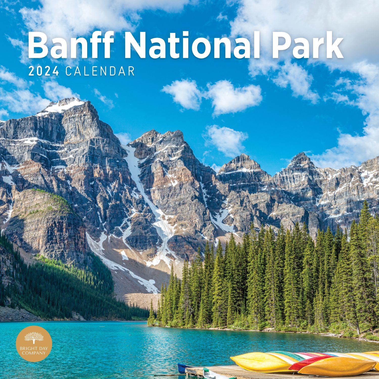 Banff National Park 2024 Wall Calendar - Calendars.com