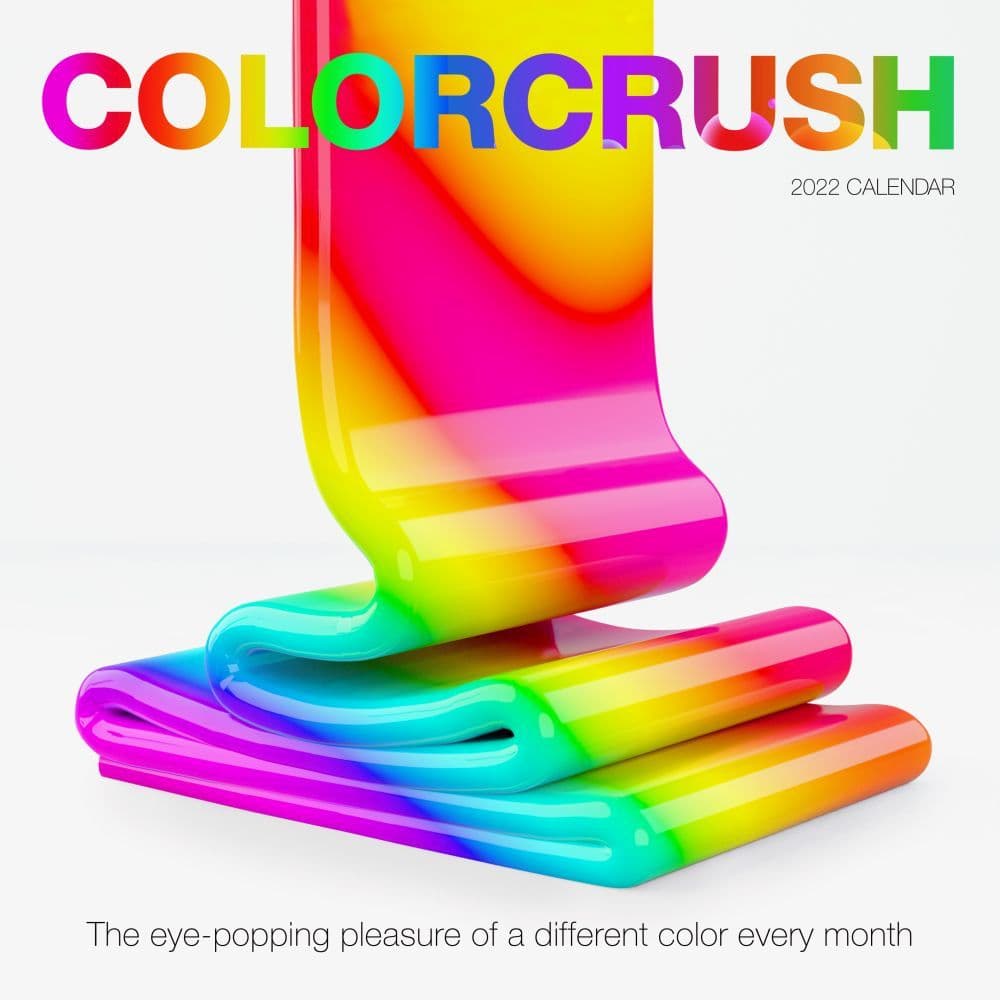 Colorcrush 2022 Wall Calendar
