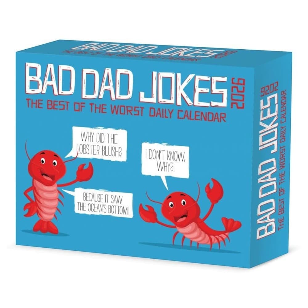 Bad Dad Jokes 2026 Desk Calendar Main Product Image
