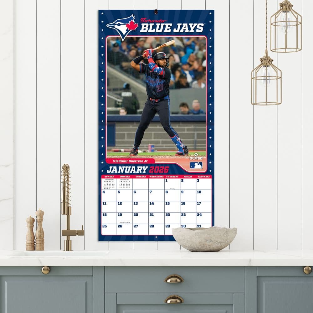 MLB Toronto Blue Jays 2026 Wall Calendar Fifth Alternate Image