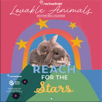 image Rachel Hale Lovable Animals 2027 Mini Wall Calendar Main Product Image