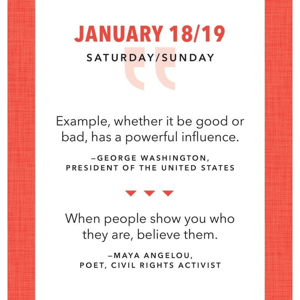 Great Quotes From Great Leaders 2025 Desk Calendar Third Alternate Image width=&quot;1000&quot; height=&quot;1000&quot;