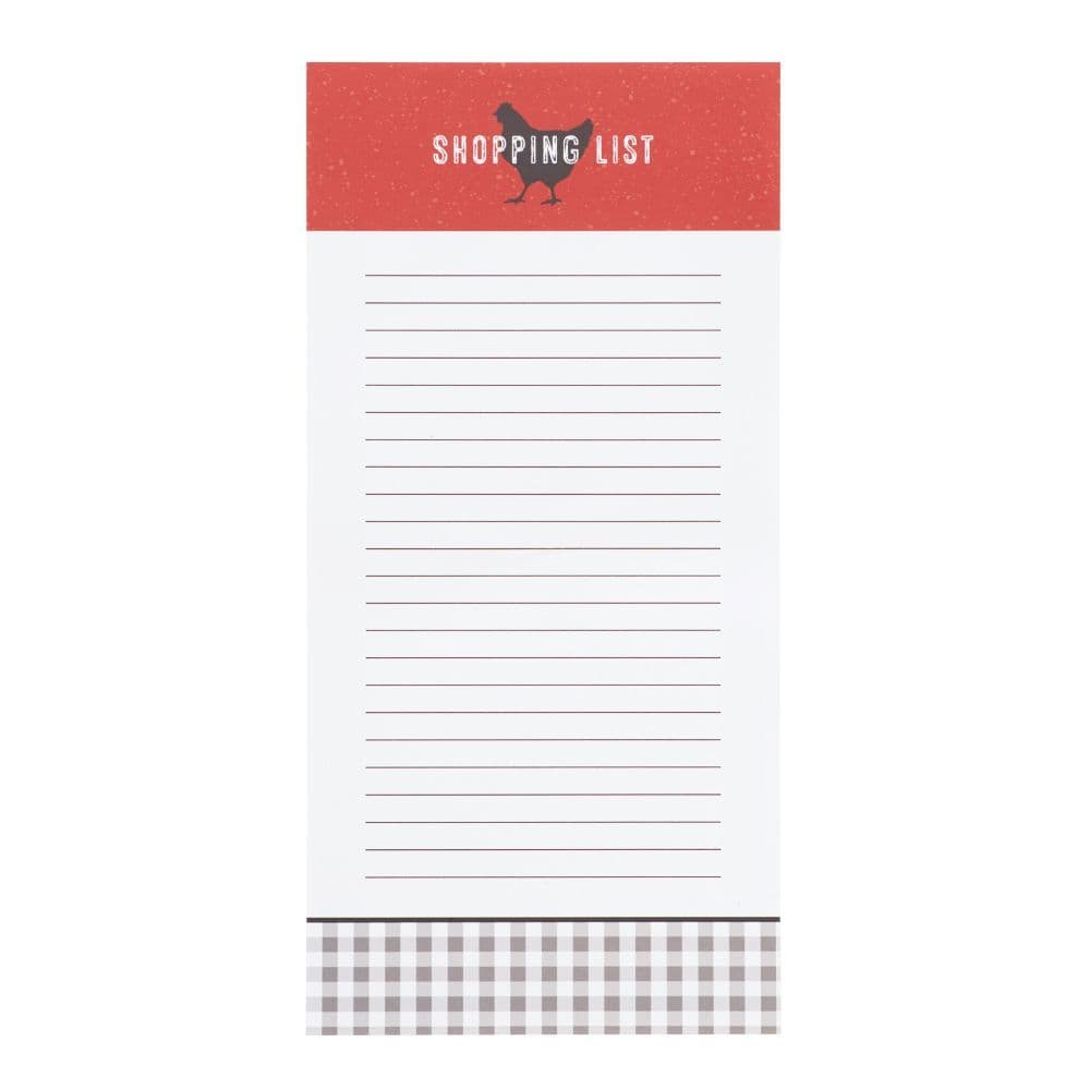Lang Home Cooked Magnetic Shopping List Pad