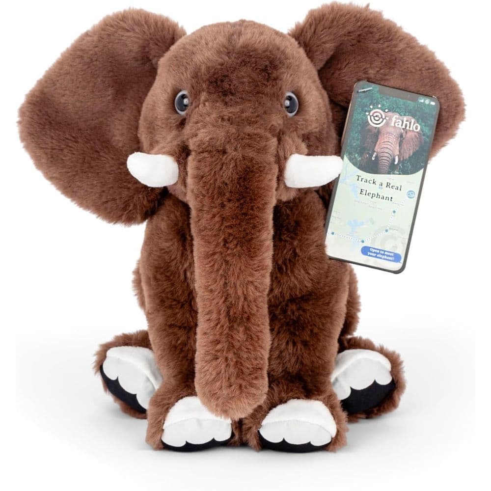 Elephant Tracking Plush Main Product Image
