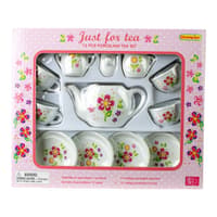image Flower Porcelain Tea Set 12 Piece Main Product Image