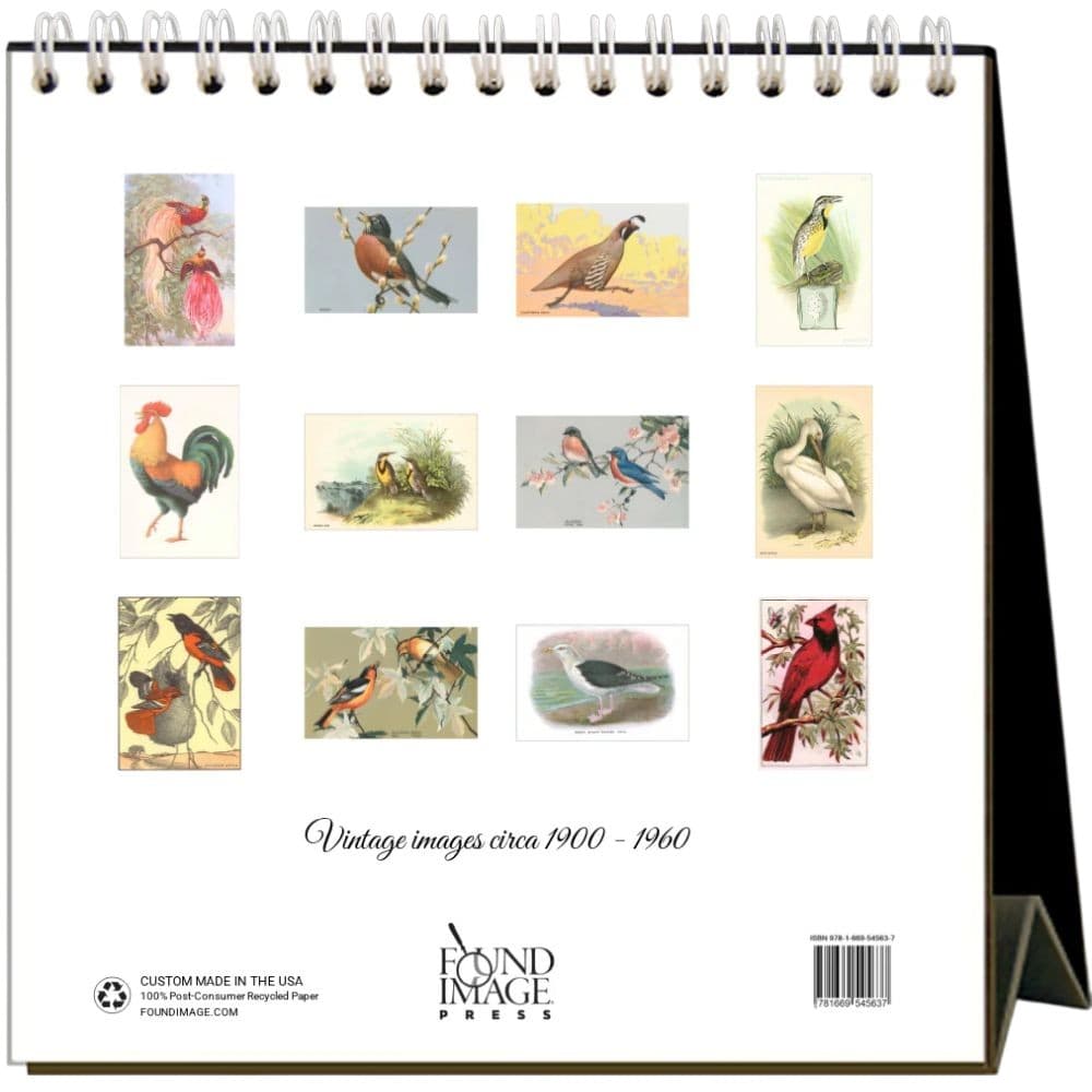 Birds 2026 Easel Desk Calendar First Alternate Image