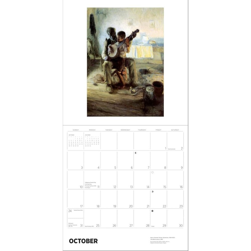 African American Art 2027 Wall Calendar Fourth Alternate Image