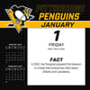 image NHL Pittsburgh Penguins 2027 Desk Calendar First Alternate Image