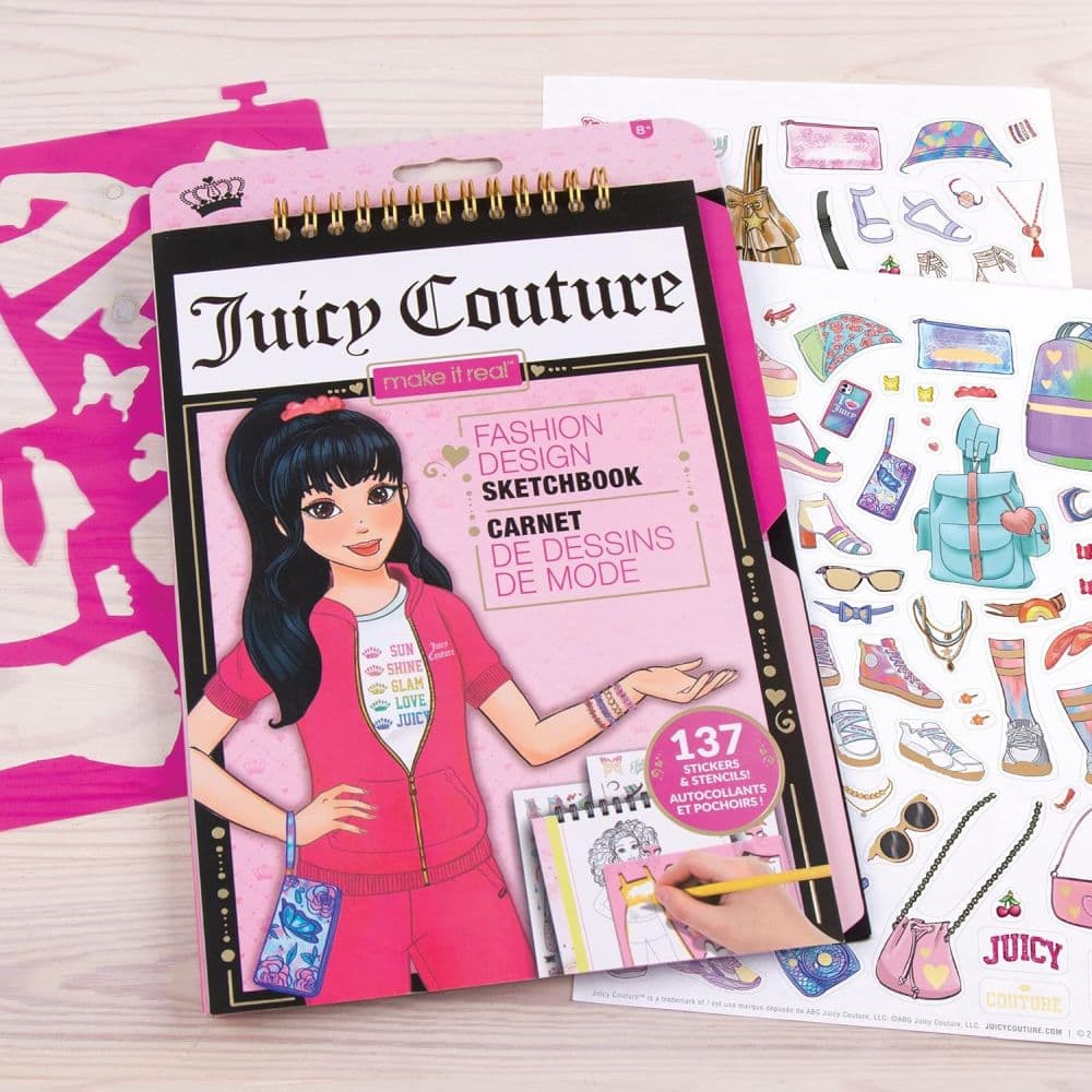 Juicy Couture Fashion Sketchbook Second Alternate Image