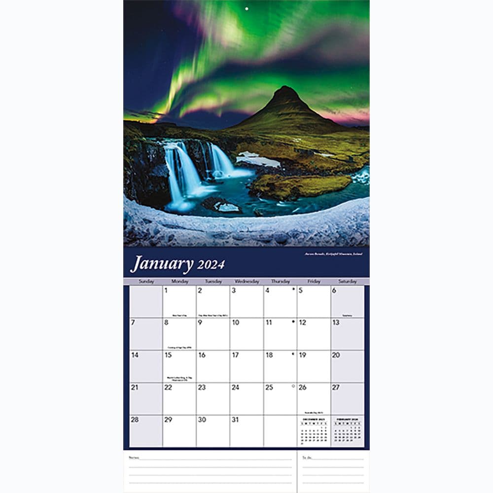 Natures Wonders 2024 Mini Wall Calendar