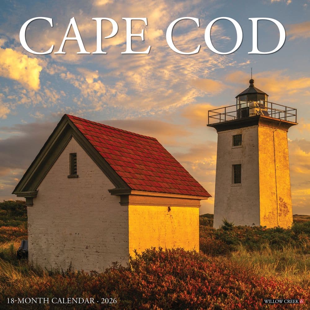 Cape Cod 2026 Wall Calendar  Main Image