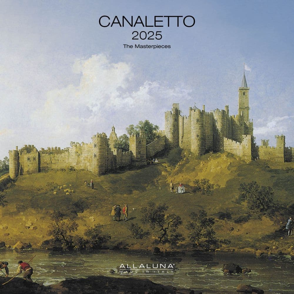 Canaletto 2025 Wall Calendar Main Product Image width=&quot;1000&quot; height=&quot;1000&quot;