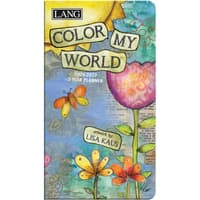 image Color My World 2 Year 2026 Pocket Planner Main Image