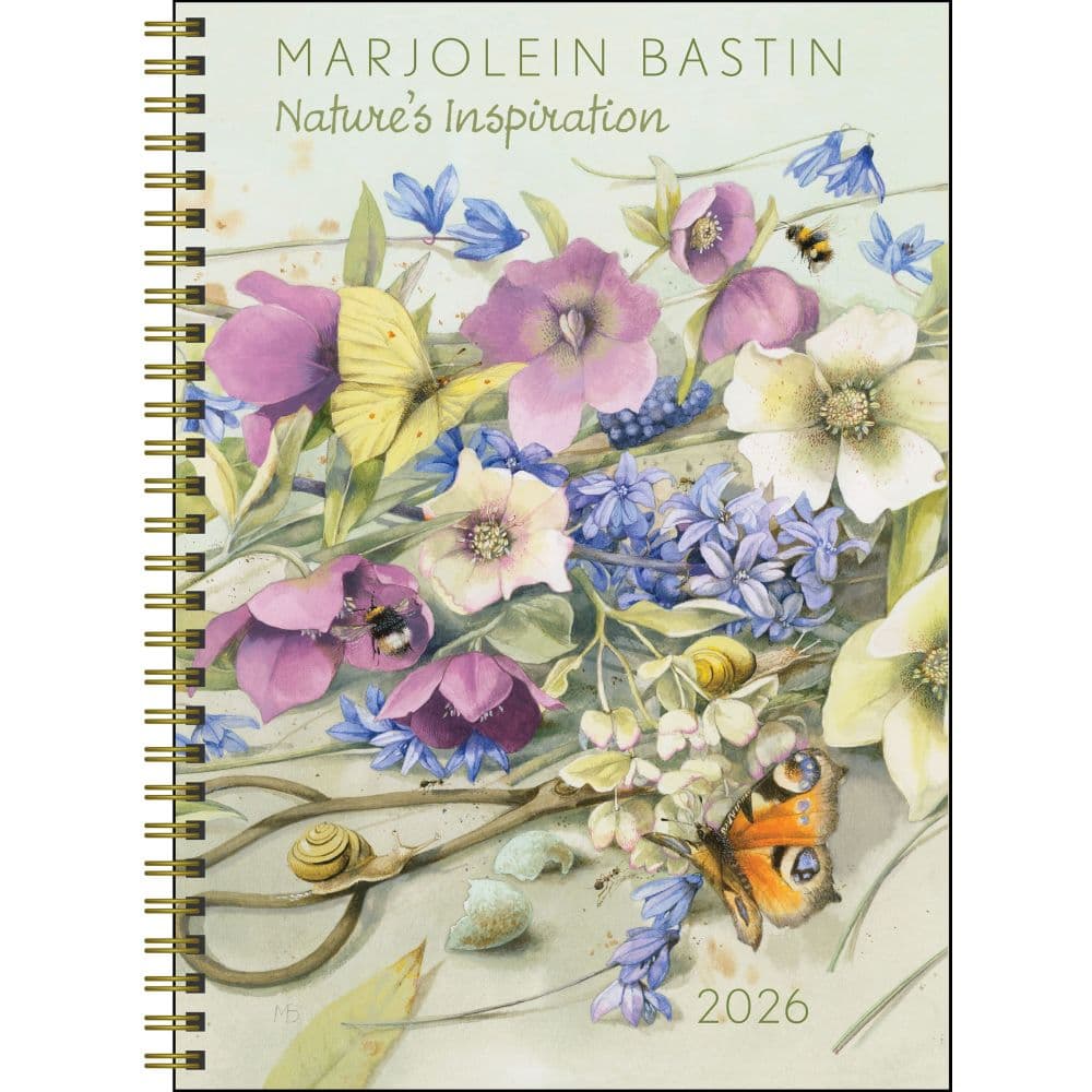 Natures Inspiration by Marjolein Bastin 2026 Engagement Planner Main Image