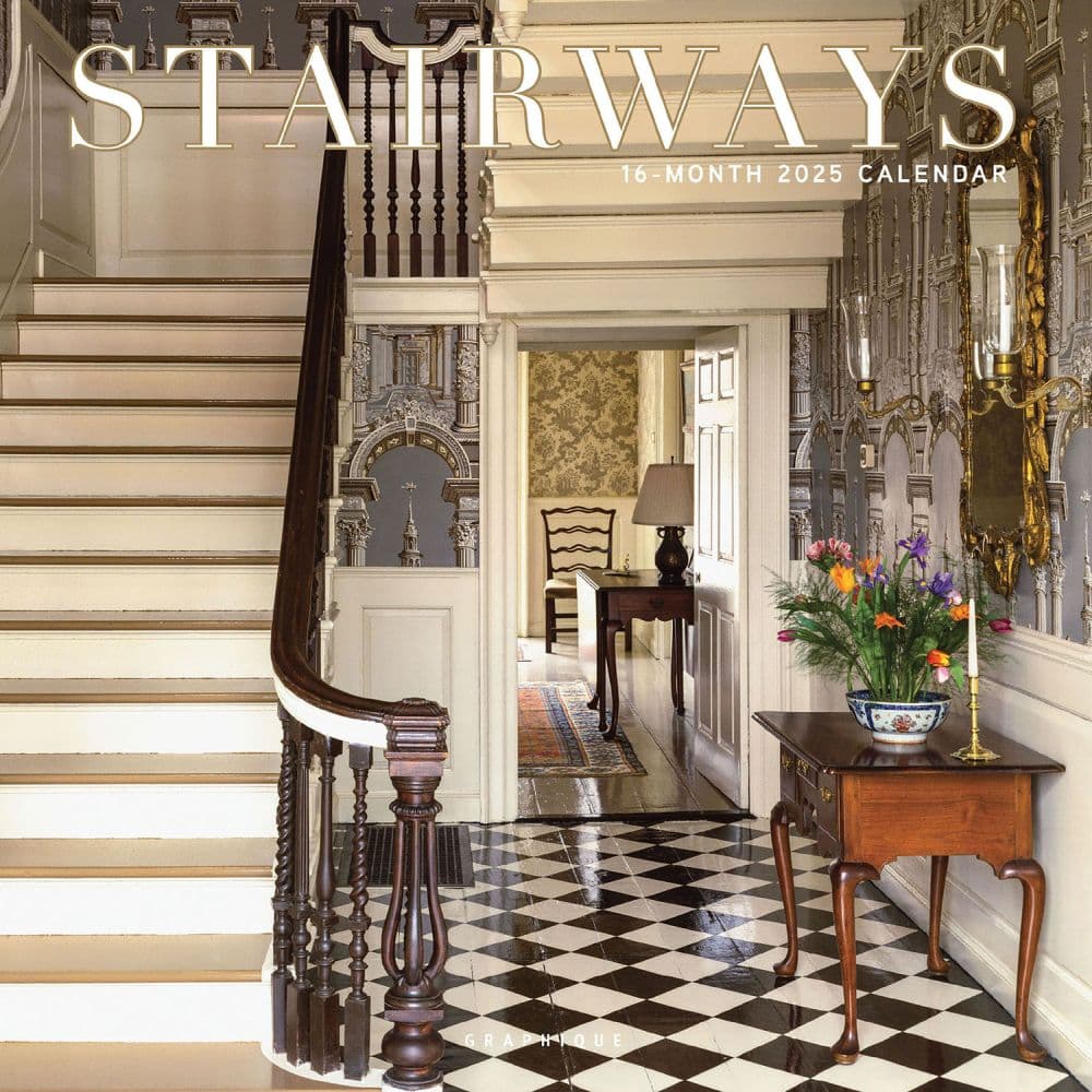 Stairways 2025 Wall Calendar - Calendars.com