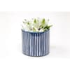 image Indigo Stripe Ceramic Planter Main Image