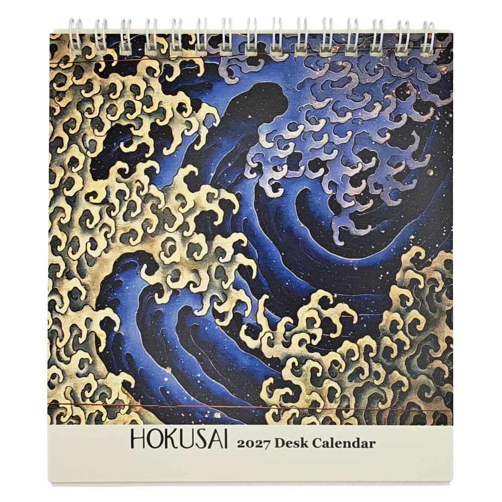 image Hokusai 2027 Easel Desk Calendar