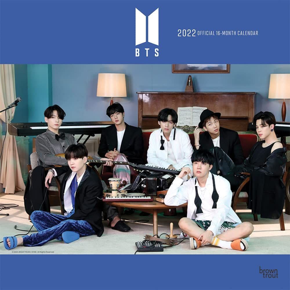 BTS 2022 Wall Calendar