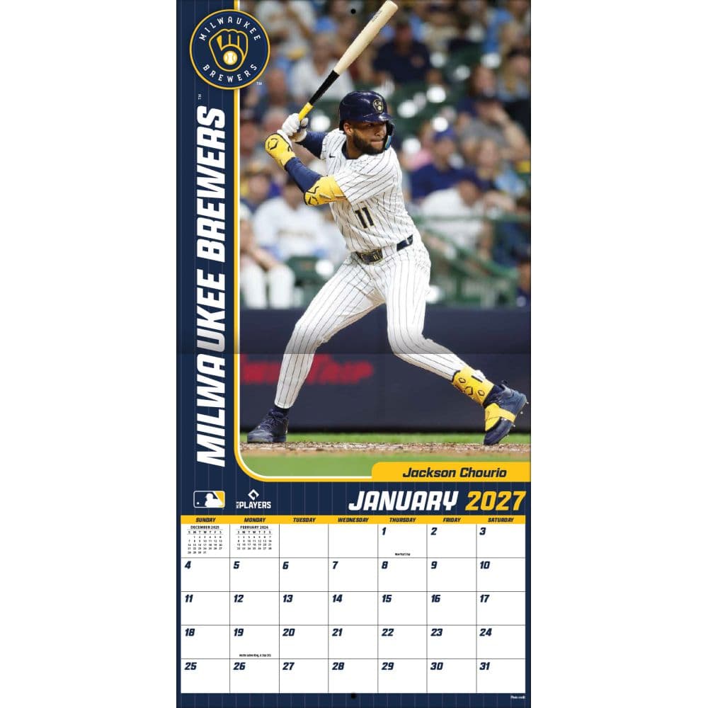 MLB Elite 2027 Wall Calendar Second Alternate Image