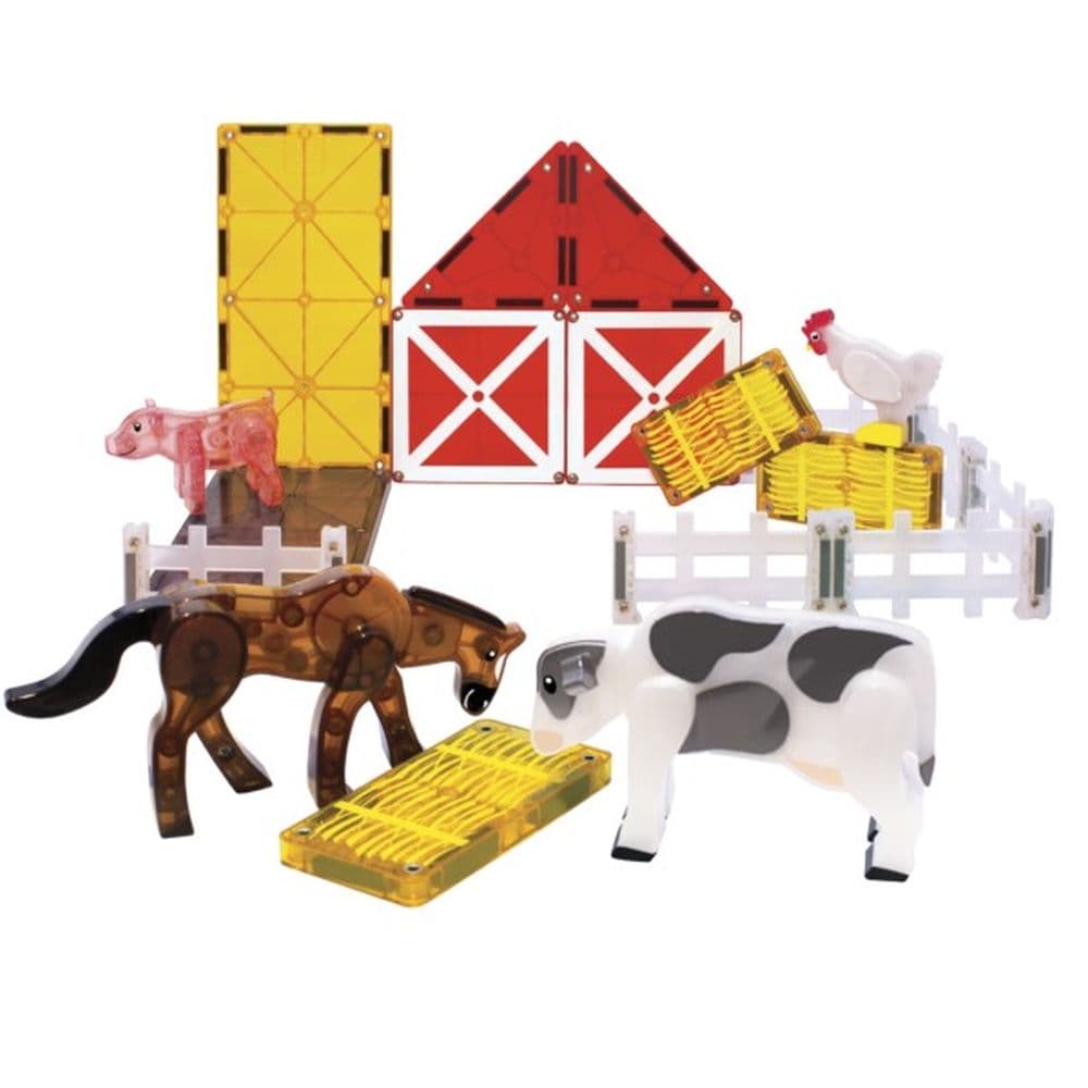 Magna-tiles 25 Piece Farm Animals Set Third Alternate Image