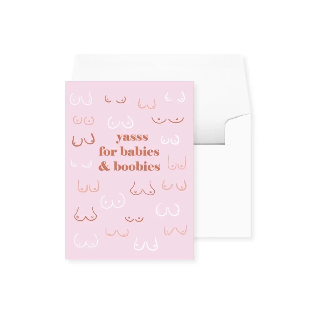 image Babies &amp; Boobies New Baby Card Main Product Image width=&quot;1000&quot; height=&quot;1000&quot;