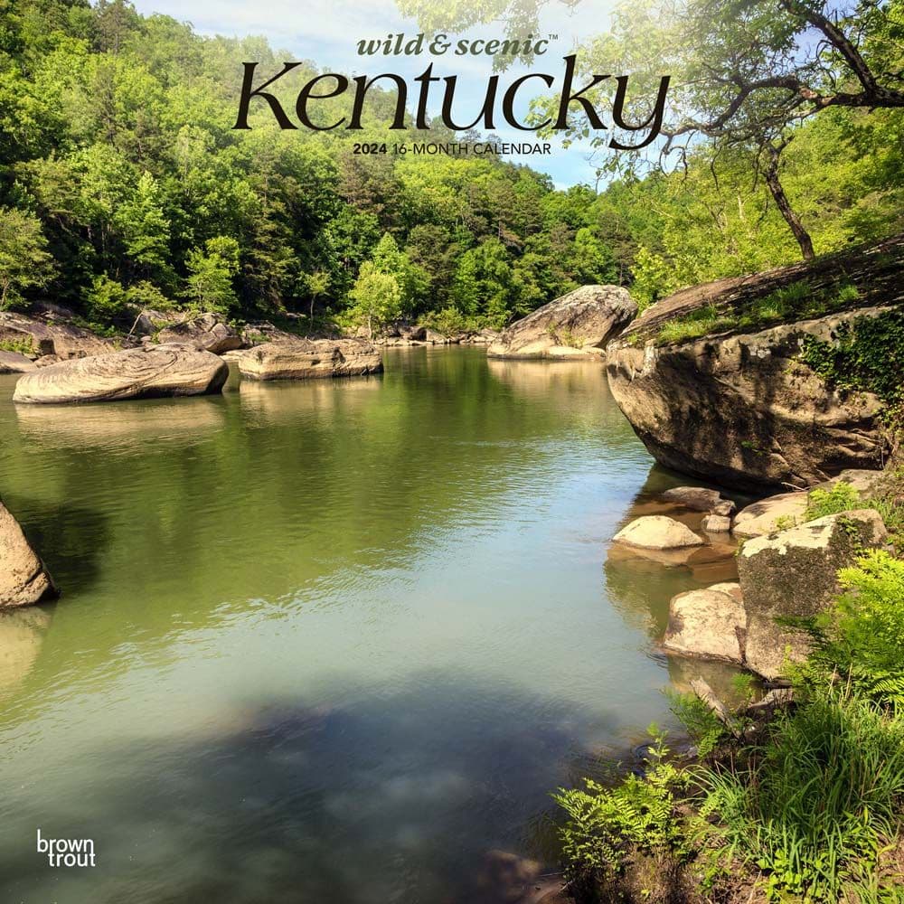 Kentucky Wild and Scenic 2024 Wall Calendar