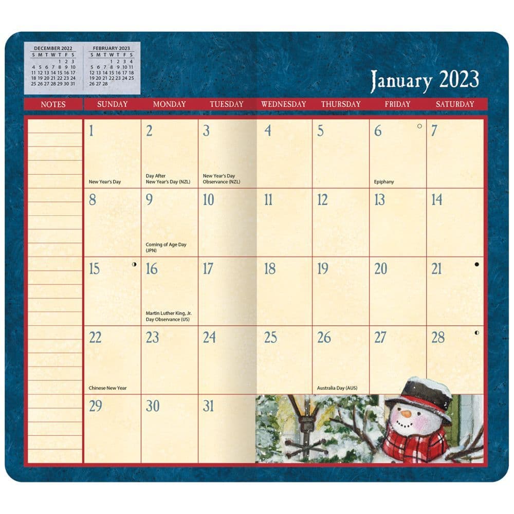 Heart and Home 2023 Two Year Planner - Calendars.com